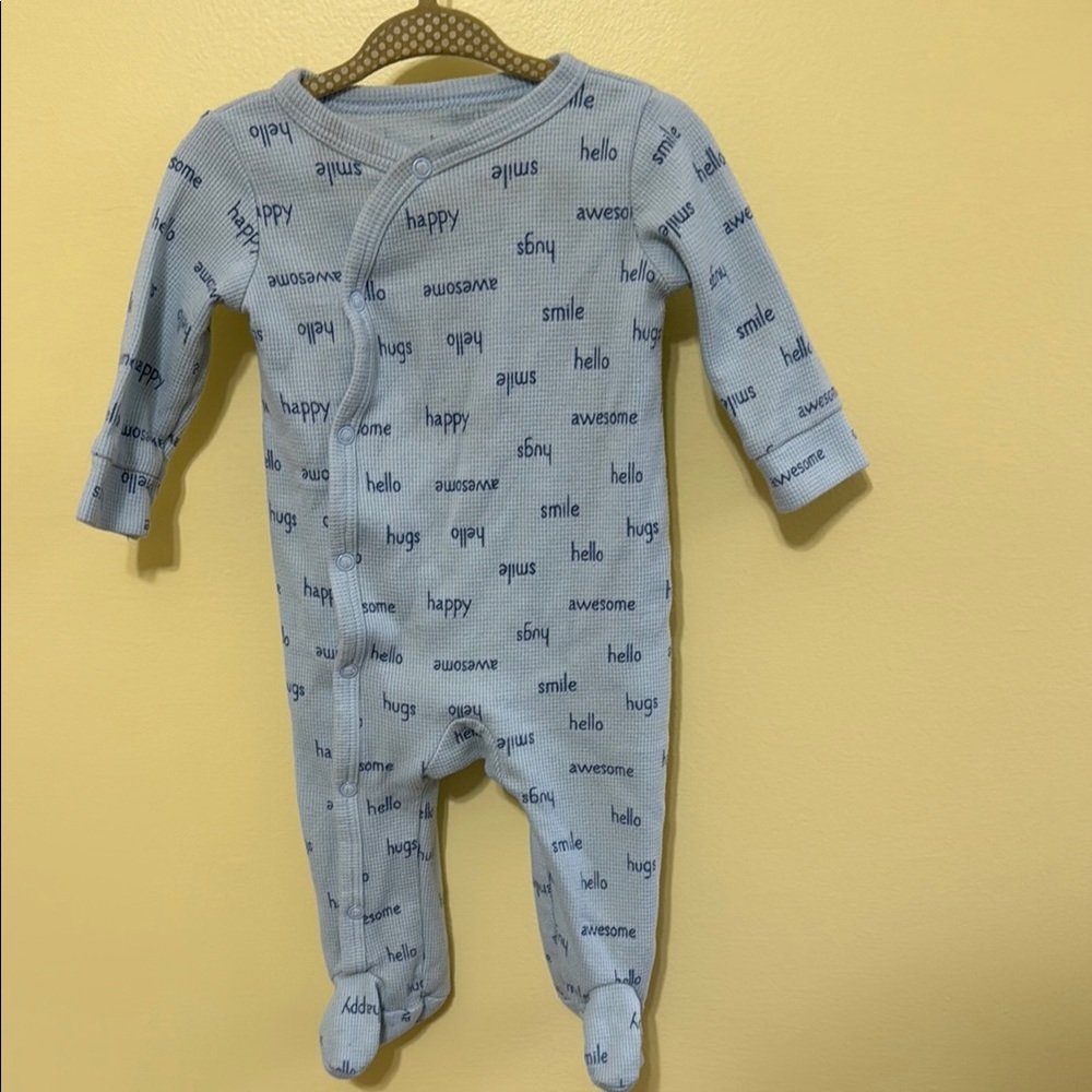 Carter's blue sleeper